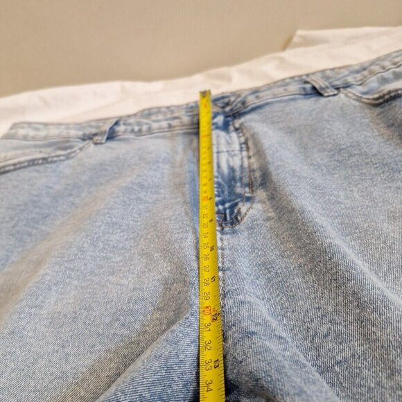 NOBO Jeans Women's High Rise Jeans Plus Size 20W Light Blue - Picture 10 of 11